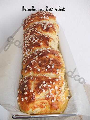 Brioche moelleuse au lait ribot