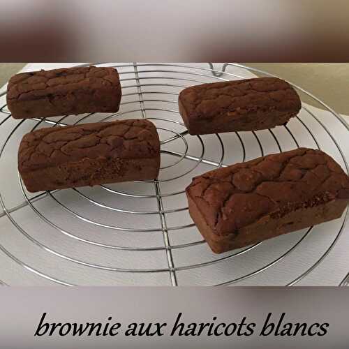 Brownie aux haricots blancs