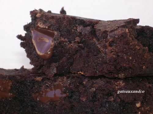 Brownie démence chocolat de mamancaline