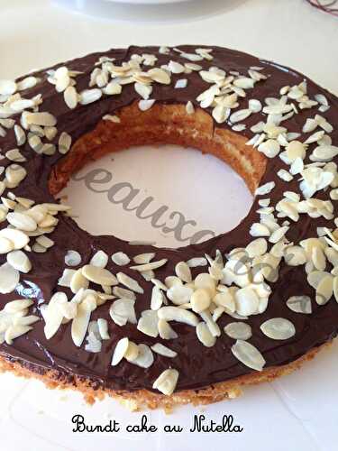 Bundt Cake fourré au Nutella