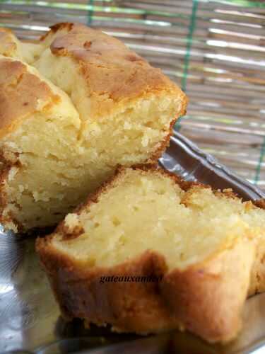 Cake au chocolat blanc