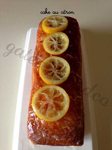 Cake au citron