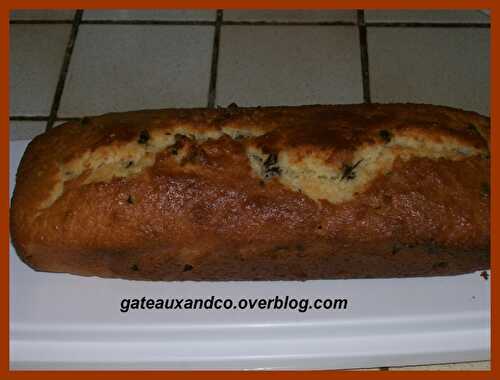 Cake au coco et aux pépites de chocolat