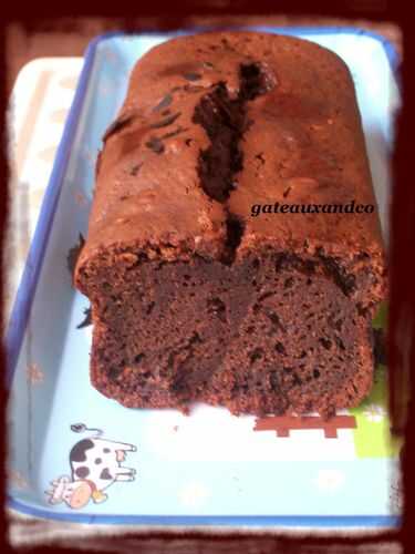 Cake fondant au chocolat-mascarpone
