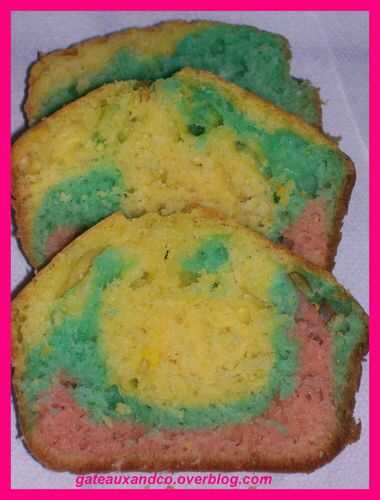 Cake multicolore - Gateauxandco