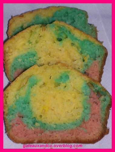 Cake multicolore