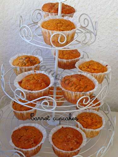 Carrot cupcakes