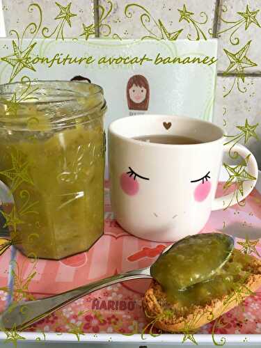 Confiture avocat-banane