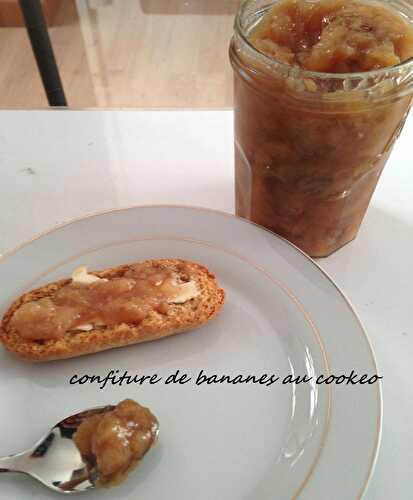 Confiture de bananes au cookeo et mise à l'honneur