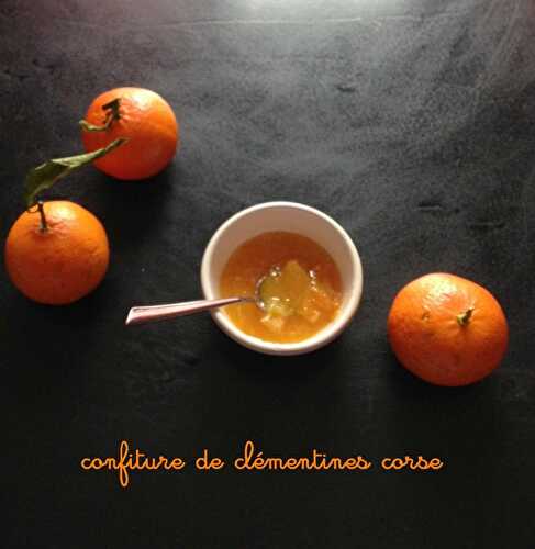 Confiture de clémentines Corses