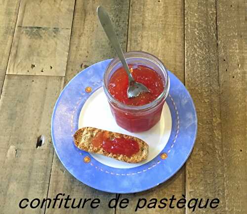 Confiture de pastèque