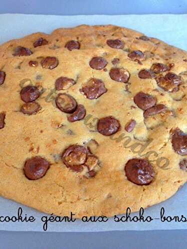 Cookie géant aux schoko-bons