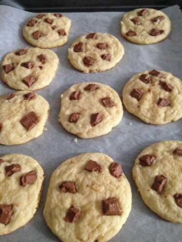 Cookies au chocolat au Daim