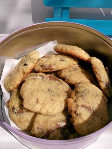 Cookies au chocolat milka oréo - Gateauxandco
