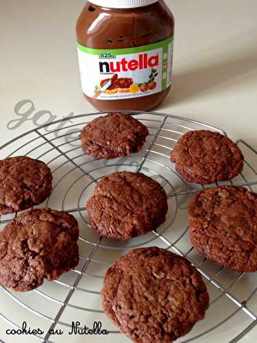 Cookies au Nutella (seulement 3 ingrédients) !