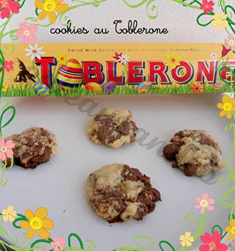 Cookies au Toblerone - Gateauxandco