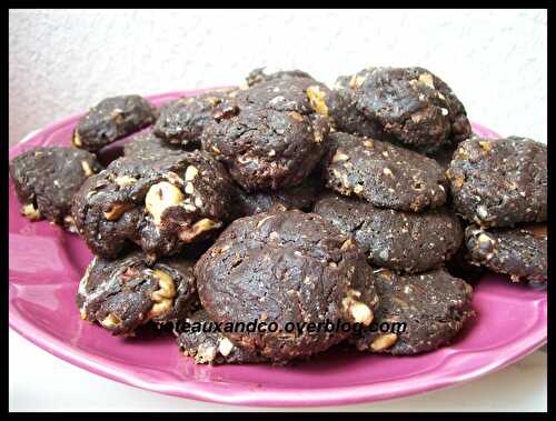 Cookies au trois-chocolats