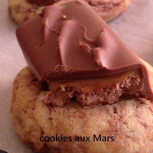 Cookies aux Lion, Twix et Mars