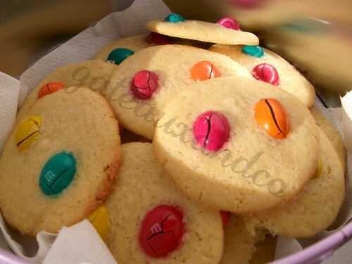 Cookies aux MM's - Gateauxandco