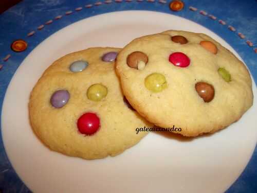 Cookies aux smarties - Gateauxandco