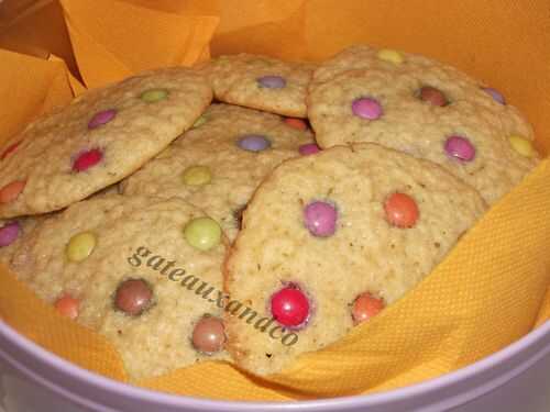 Cookies aux Smarties - Gateauxandco