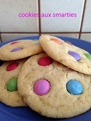 Cookies aux smarties - Gateauxandco