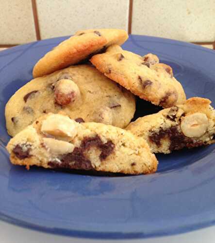 Cookies chocolat-noisettes