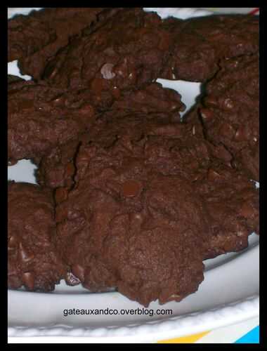 Cookies chocolat/nutella - Gateauxandco