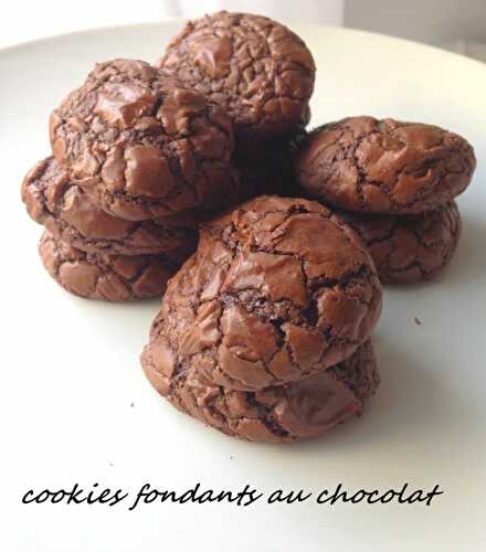 Cookies fondants au chocolat