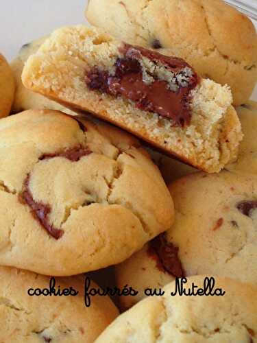 Cookies fourrés au Nutella