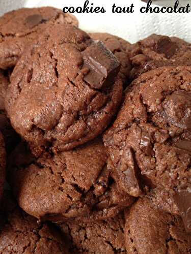 Cookies tout chocolat