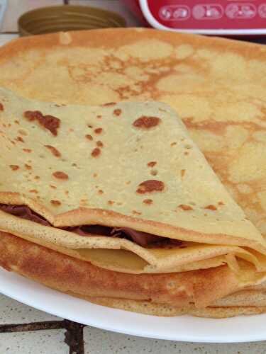 Crêpes pour la chandeleur