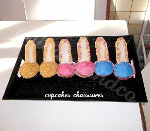 Cupcakes chaussures (shoes cupcakes)