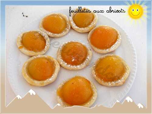 Feuilletés aux abricots