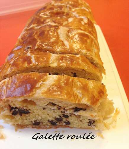 Galette des Rois roulée