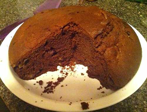 Gâteau à la banane et au nutella (mise à l'honneur)