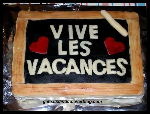 Gâteau ardoise