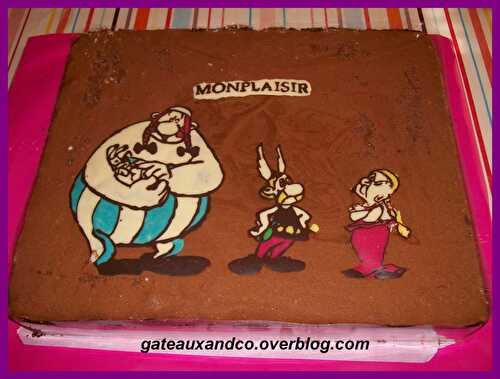 Gâteau Astérix