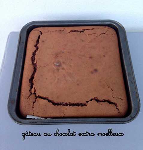 Gâteau au chocolat extra moelleux