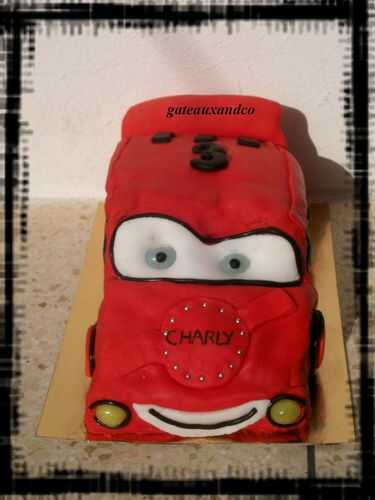 Gâteau Cars