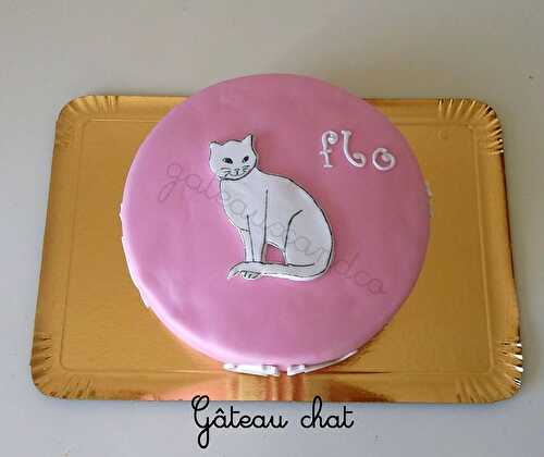 Gâteau chat