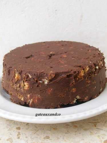 Gâteau de biscuits au chocolat de mamancaline