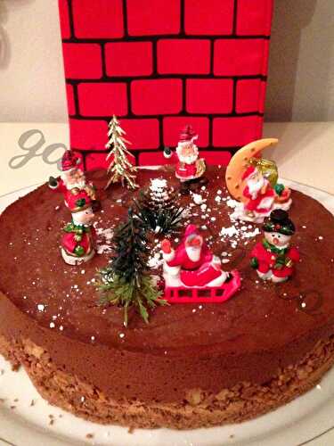 Gâteau de Noël au chocolat - Gateauxandco