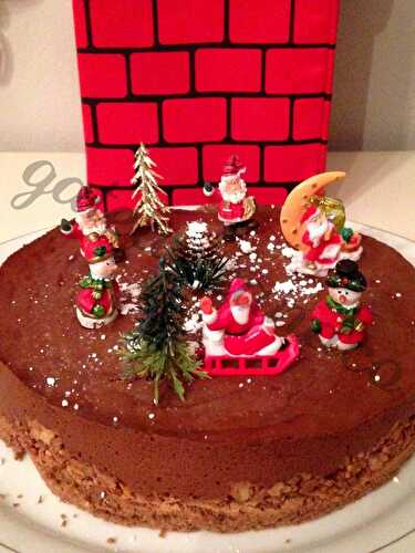 Gâteau de Noël au chocolat