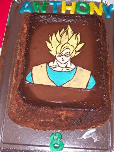 Gâteau dragon ball z