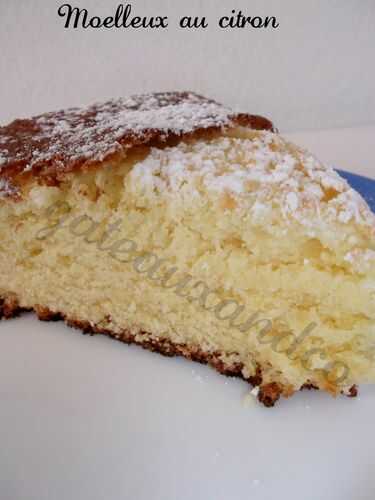 Gâteau extra moelleux au lemon curd