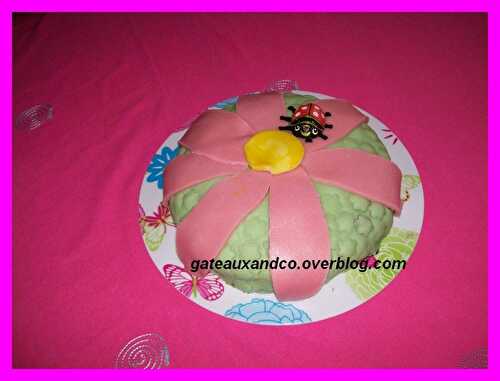 Gâteau fleur