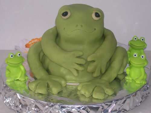 Gâteau grenouille