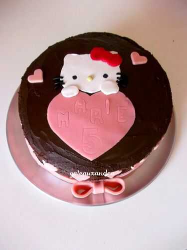 Gâteau Hello Kitty