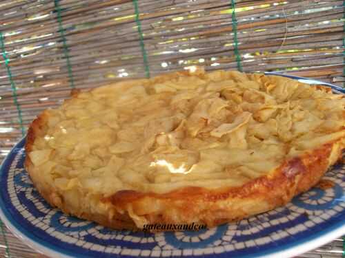 Gâteau invisible aux pommes